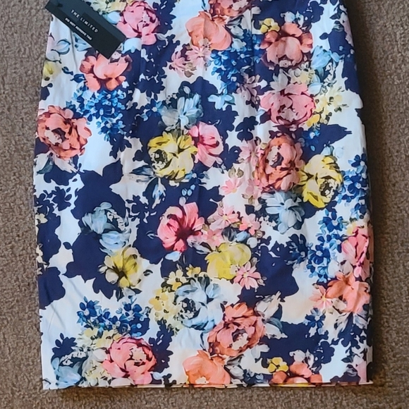 NWT The Limited Spring Summer Floral Dress 2 - Picture 4 of 9